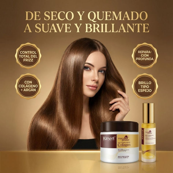 Mascarilla karsel+aceite de argan