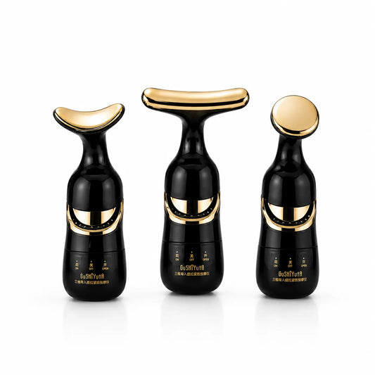 Masajeador Facial 3en1 + Crema