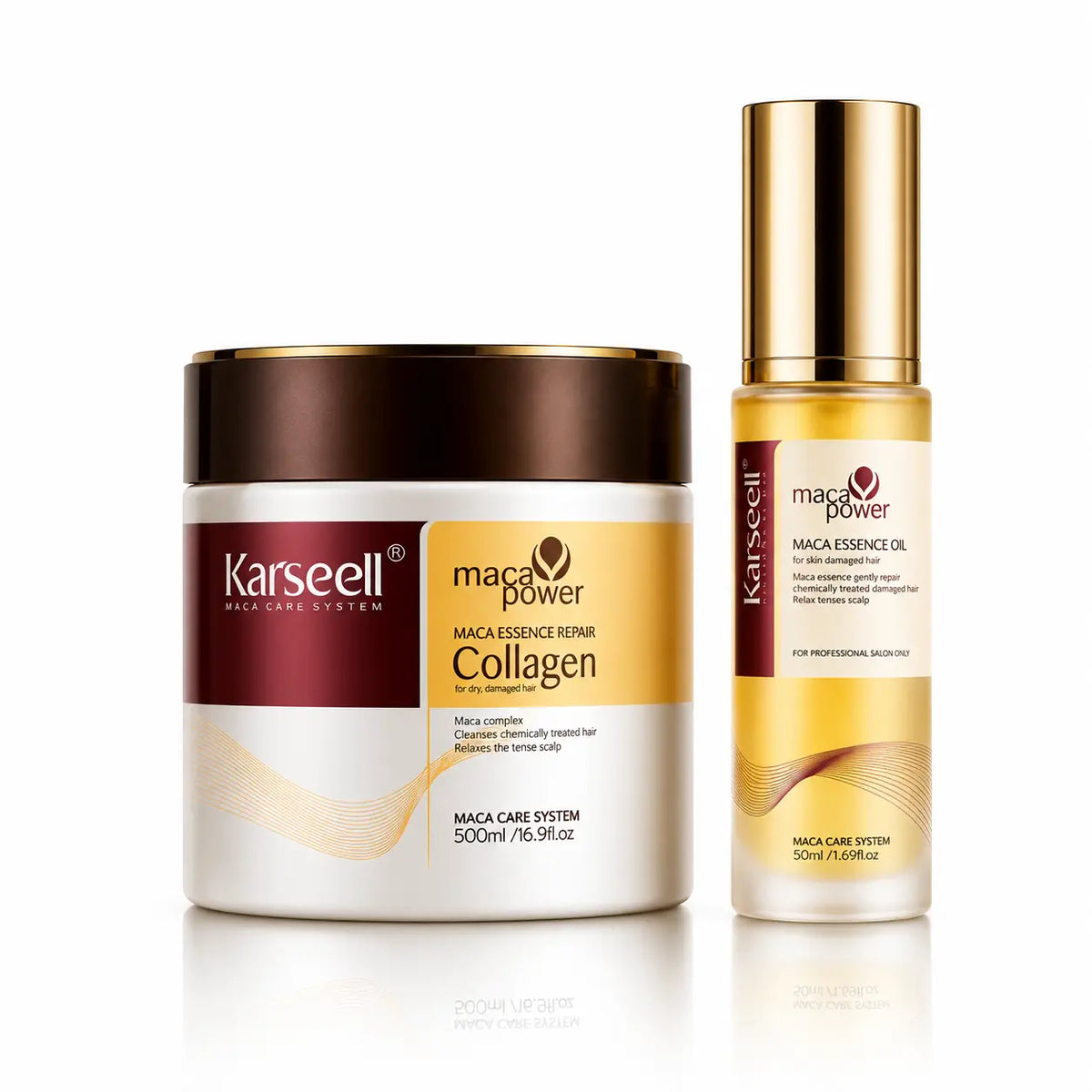 Mascarilla karsel+aceite de argan