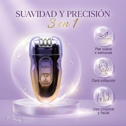 DEPILADORA ROZIA 3EN1