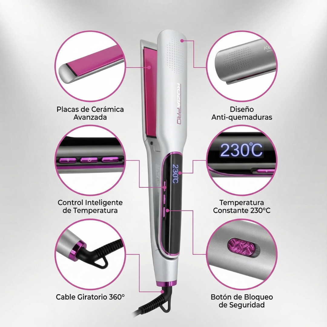 Plancha rozia pro HR823